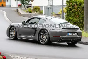 Porsche 718 Cayman GTS foto spia 1 Agosto 2017