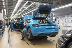 Porsche 718 Cayman - Produzione