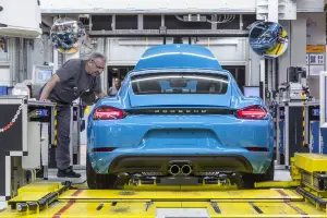 Porsche 718 Cayman - Produzione