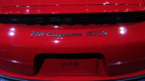 Porsche 718 GTS - Salone di Los Angeles 2017