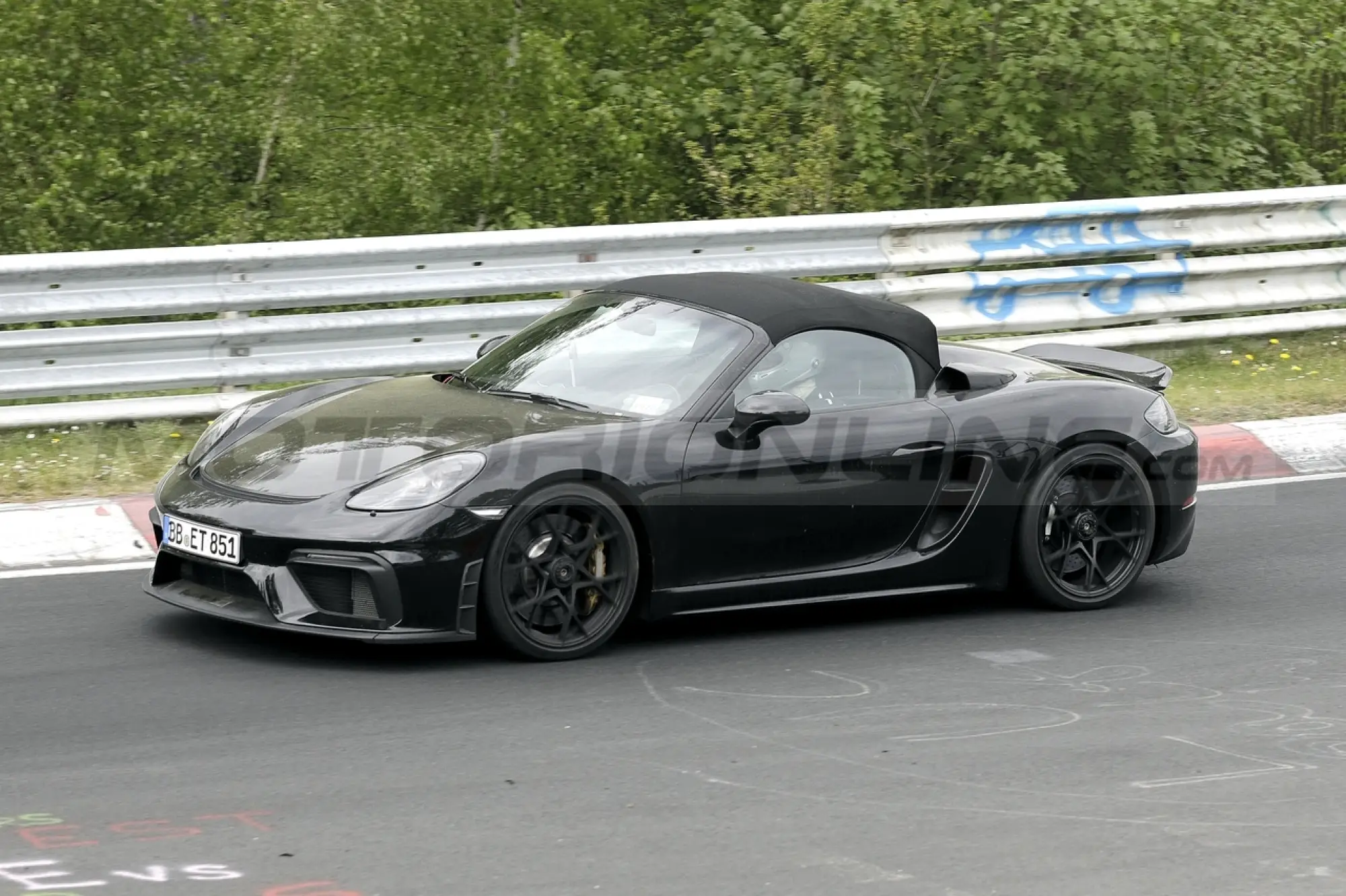 Porsche 718 Spyder RS - Foto spia 12-05-2022 - 6