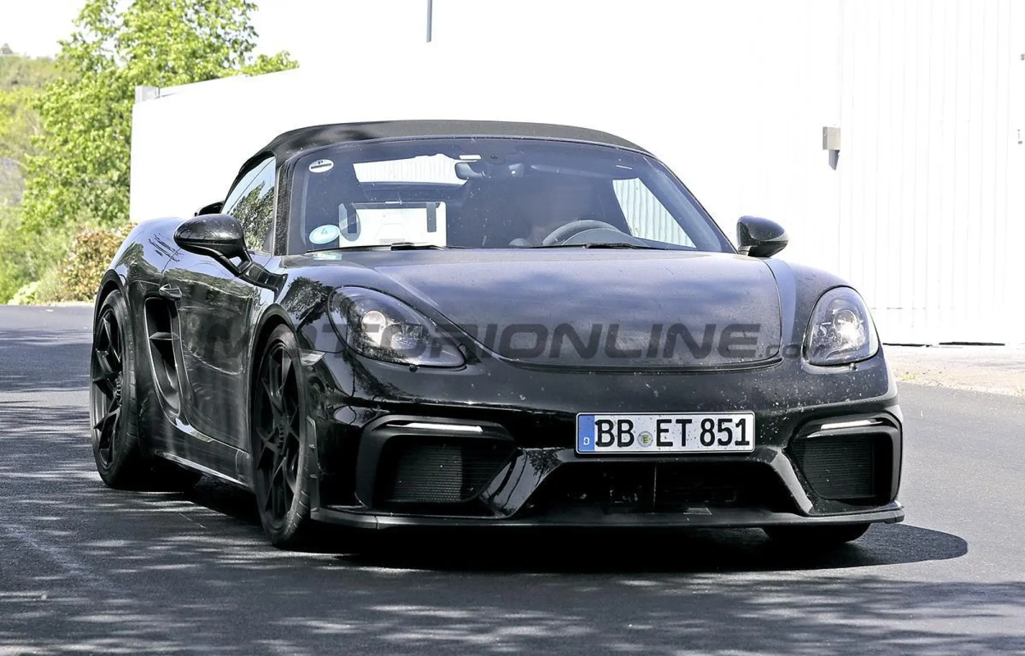 Porsche 718 Spyder RS - Foto spia 13-05-2022 - 9