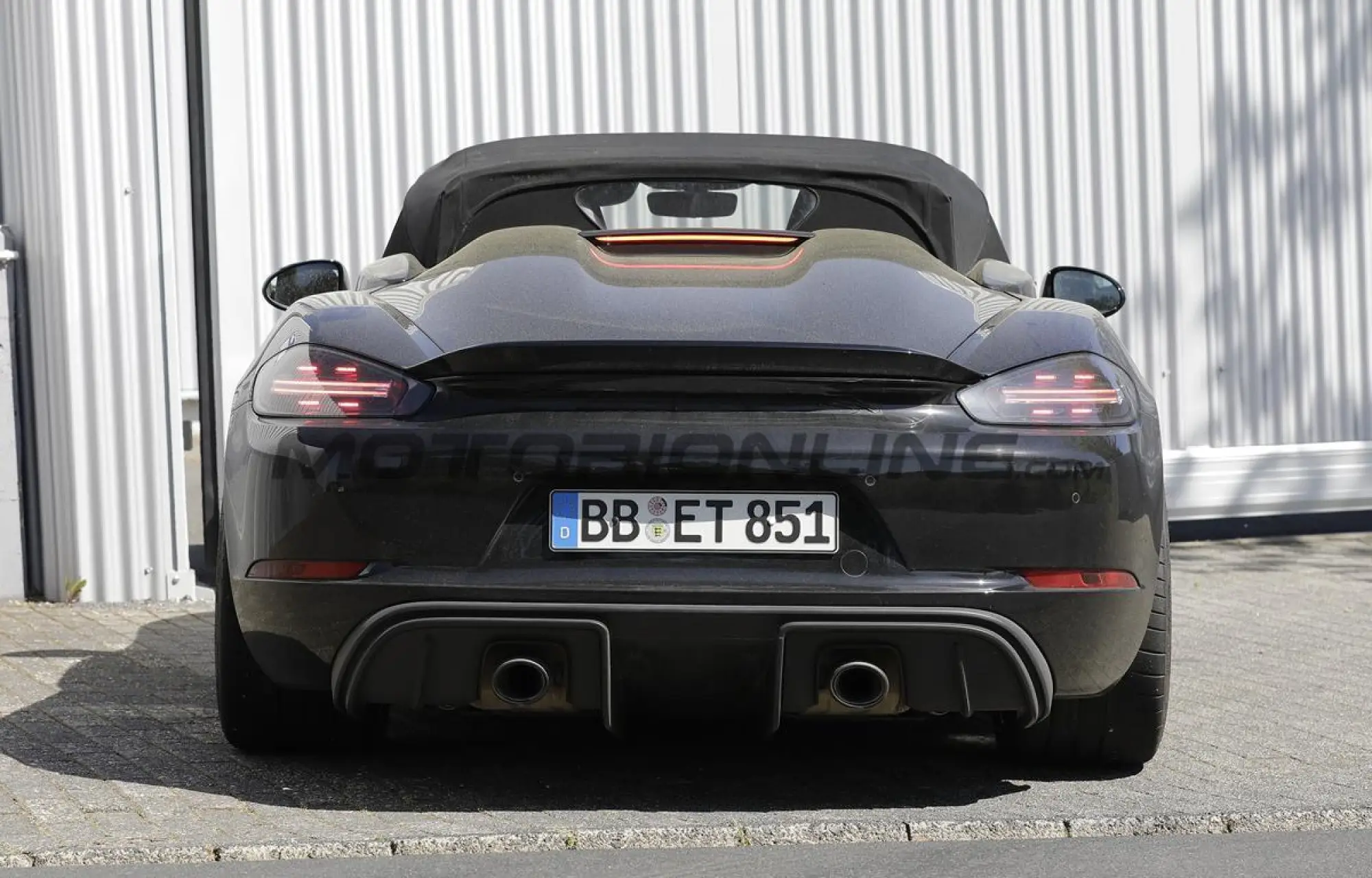 Porsche 718 Spyder RS - Foto spia 13-05-2022 - 7