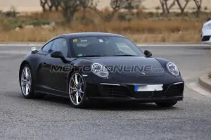 Porsche 911 MY 2018 muletto test - Foto spia 15-03-2016