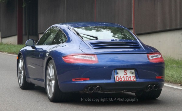 Porsche 911 2012 - Foto spia 26-07-2011