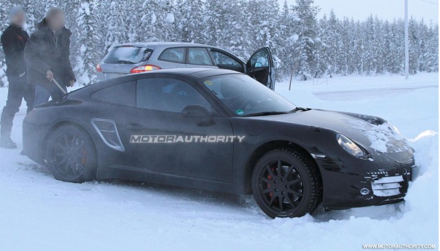 Porsche 911 2012 - Spy shots 19-01-2011