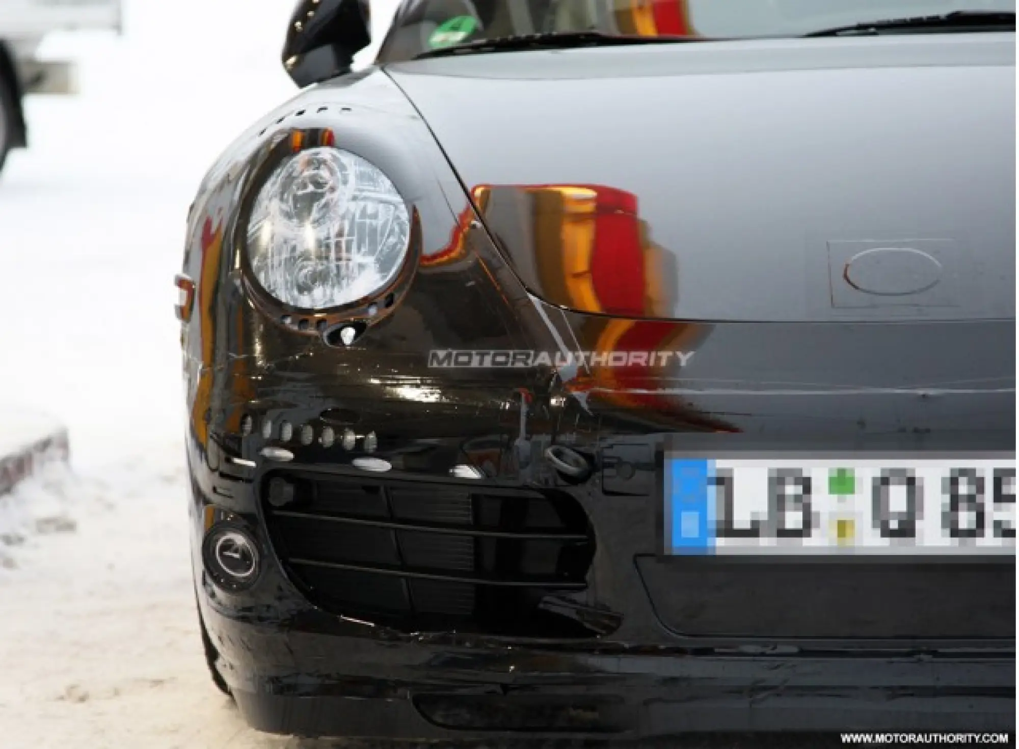 Porsche 911 2012 - Spy shots 19-01-2011 - 2