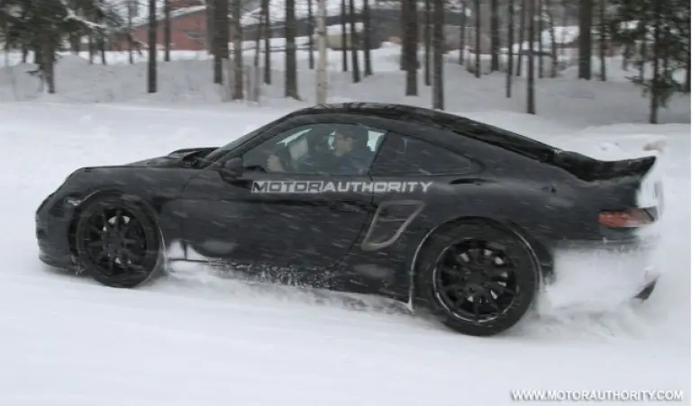 Porsche 911 2012 - Spy shots 19-01-2011 - 3