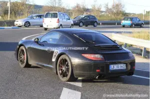 Porsche 911 2012 - Spy shots 19-01-2011