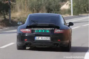 Porsche 911 2012 - Spy shots 19-01-2011