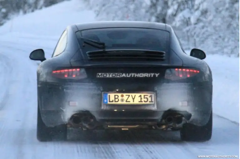 Porsche 911 2012 - Spy shots 19-01-2011 - 19