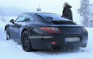 Porsche 911 2012 - Spy shots 19-01-2011