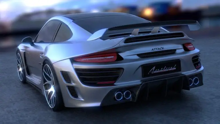 Porsche 911 Attack by Anibal Automotive Design - 1