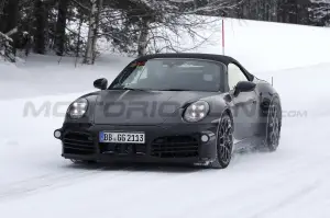 Porsche 911 Cabrio 2023 - Foto Spia 09-02-2022