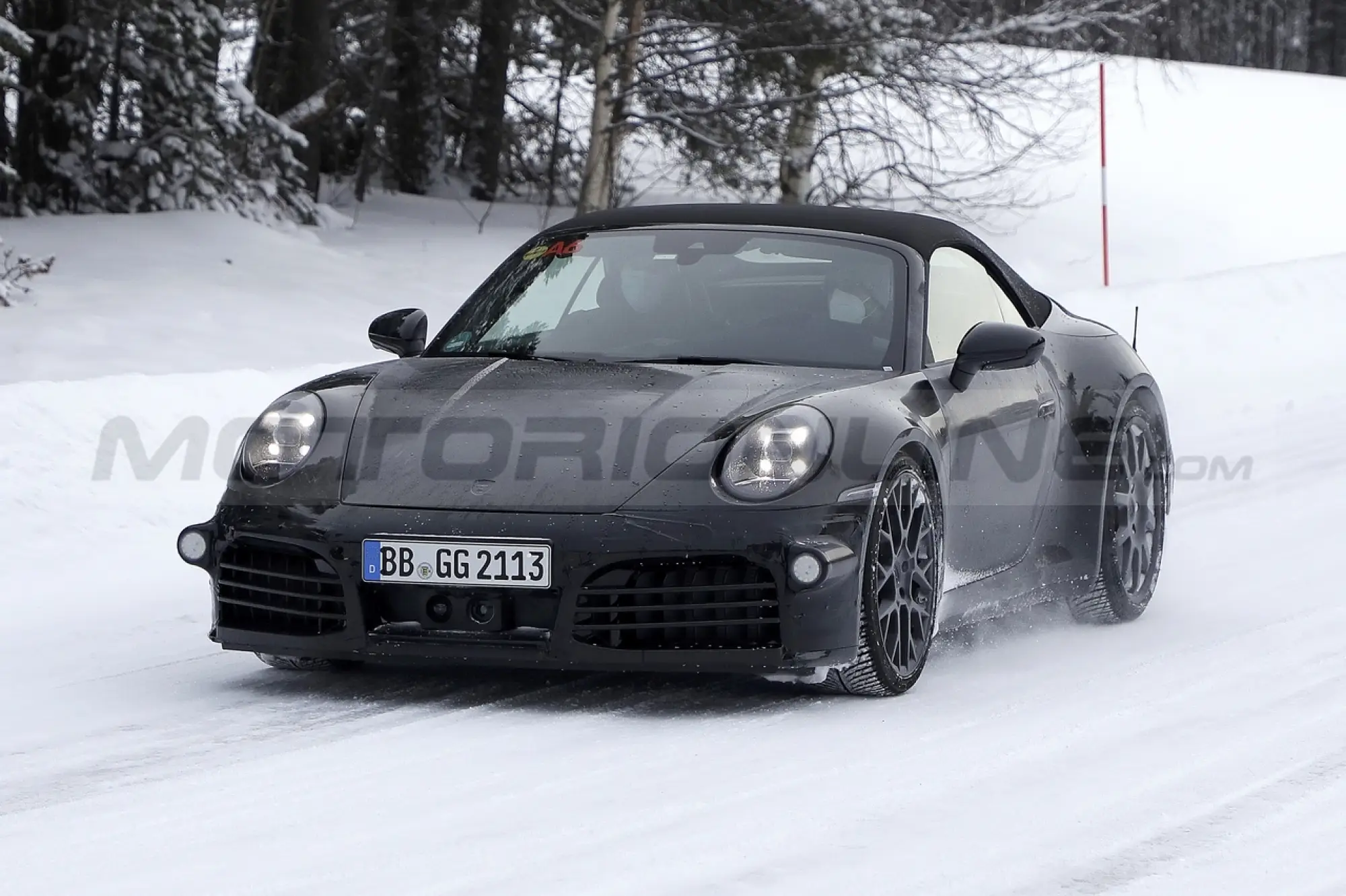 Porsche 911 Cabrio 2023 - Foto Spia 09-02-2022 - 14