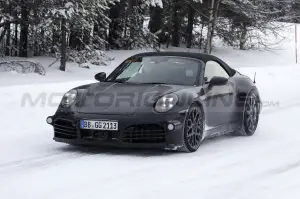 Porsche 911 Cabrio 2023 - Foto Spia 09-02-2022