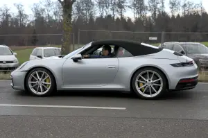 Porsche 911 Cabriolet foto spia 13 dicembre 2018 - 6