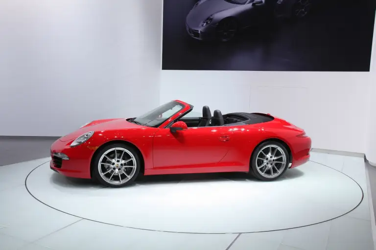 Porsche 911 Cabriolet - Salone di Detroit 2012 - 11
