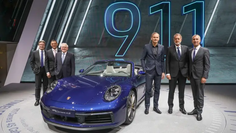 Porsche 911 Cabriolet - Salone di Ginevra 2019 Live - 2