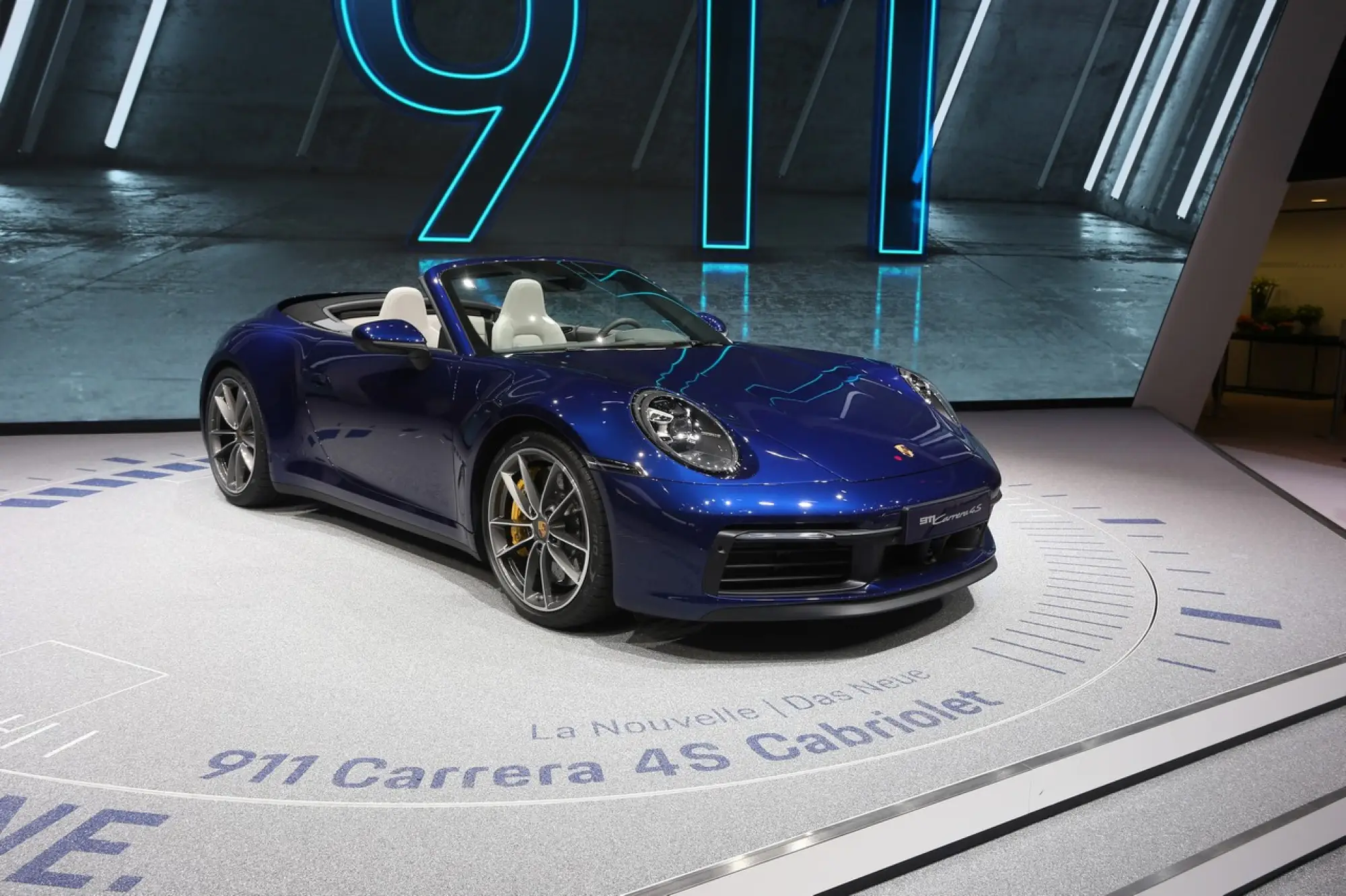 Porsche 911 Carrera 4S Cabriolet - Salone di Ginevra 2019 - 9