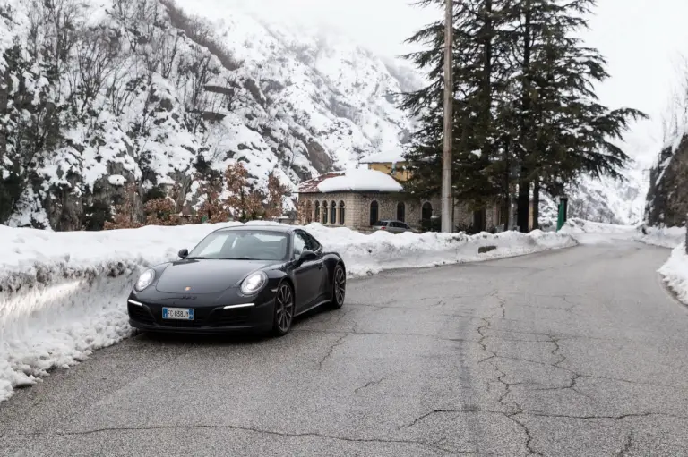 Porsche 911 Carrera 4S Prova su Strada 2017 - 10