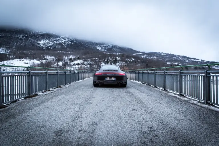 Porsche 911 Carrera 4S Prova su Strada 2017 - 21
