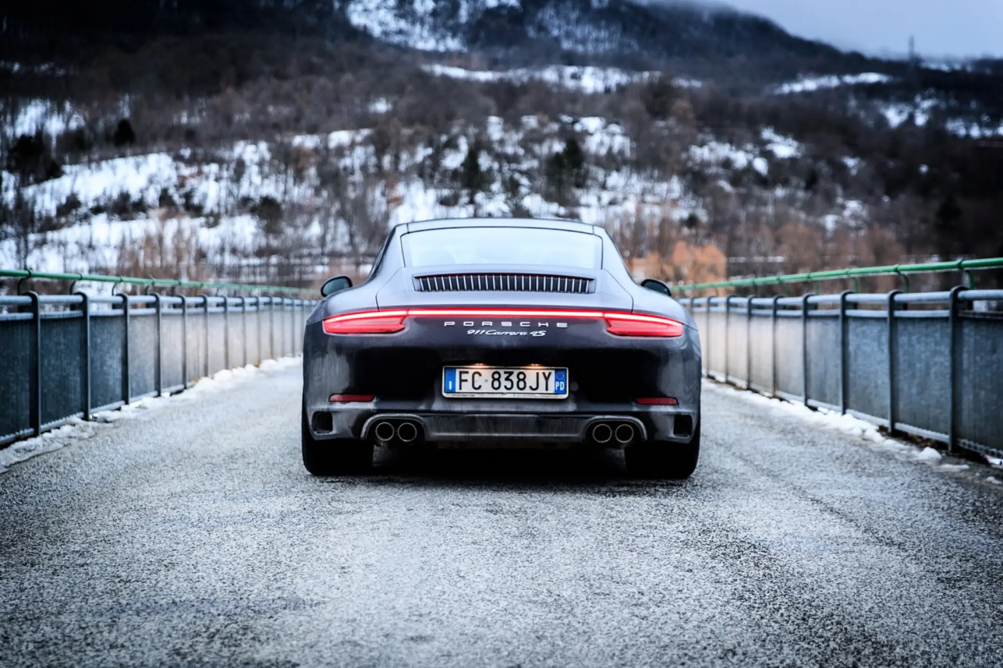 Porsche 911 Carrera 4S Prova su Strada 2017 - 22