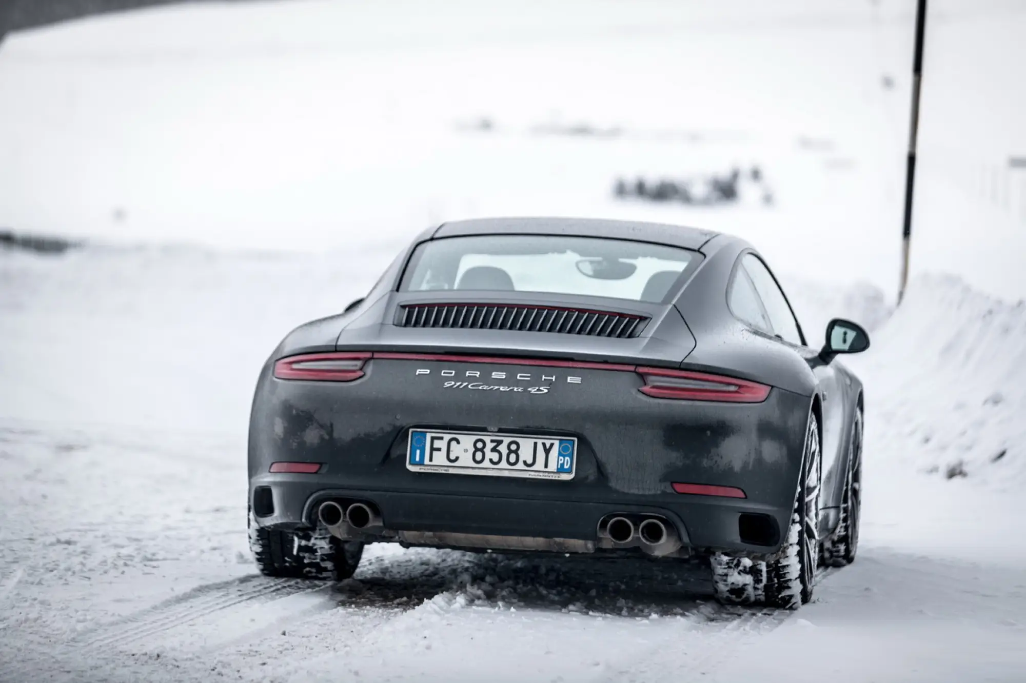Porsche 911 Carrera 4S Prova su Strada 2017 - 58