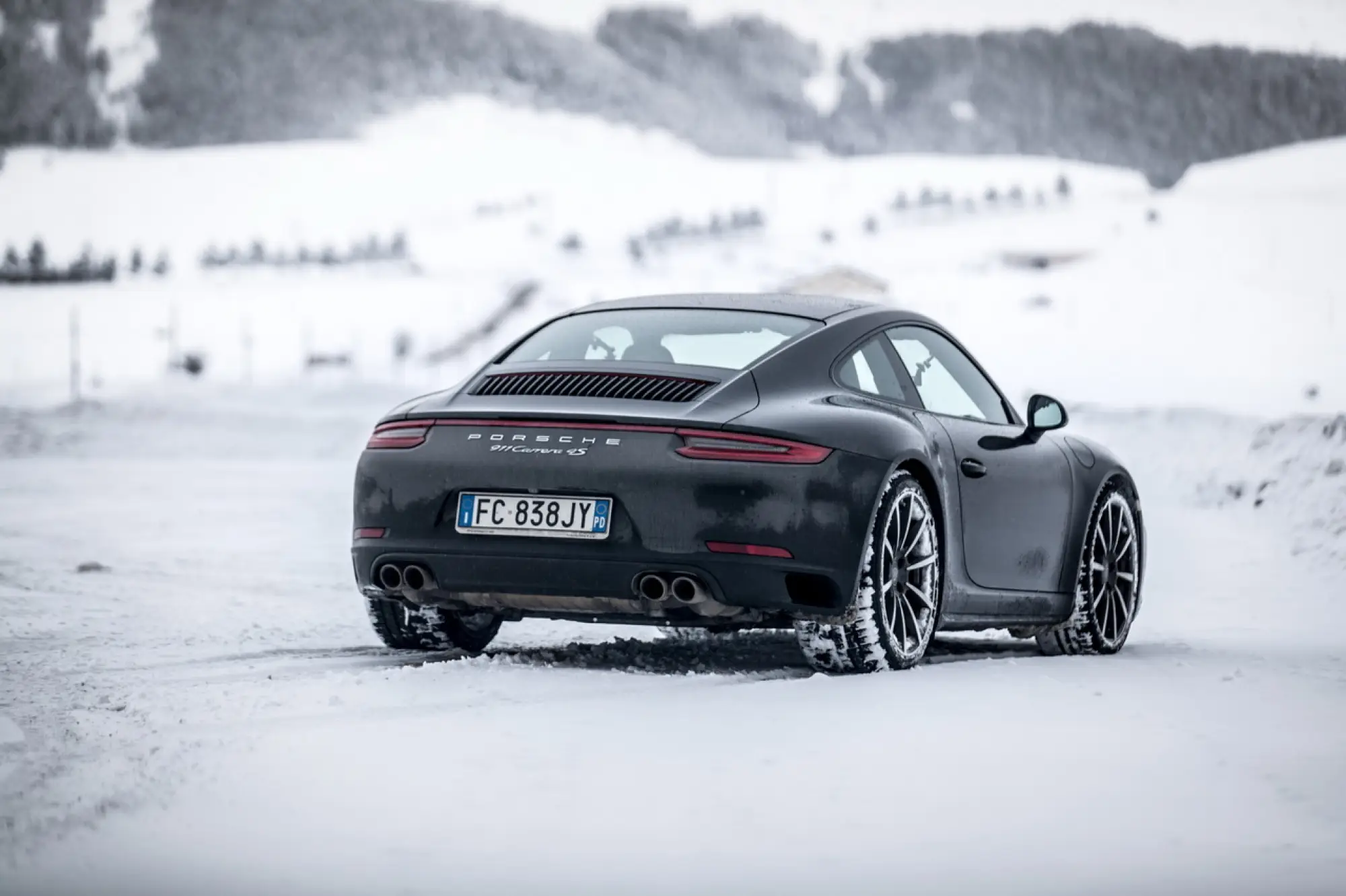Porsche 911 Carrera 4S Prova su Strada 2017 - 59