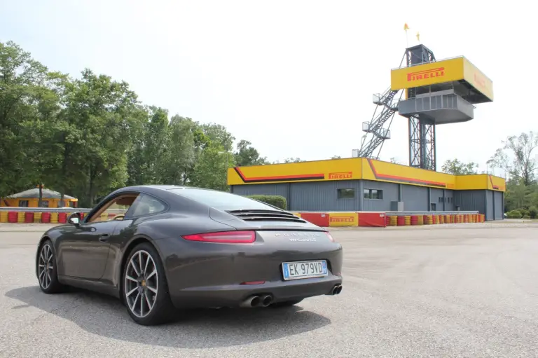 Porsche 911 Carrera S - Prova su strada e su pista Pirelli - 15