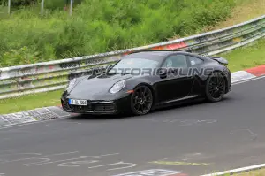 Porsche 911 foto spia 22 giugno 2018