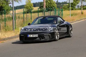 Porsche 911 GT3 cabrio - Foto spia 19-7-2018 - 9