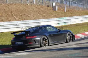 Porsche 911 GT3 facelift - Foto spia 18-02-2016