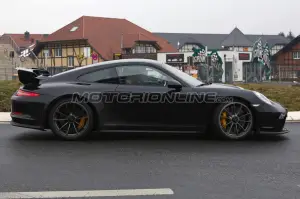 Porsche 911 GT3 facelift - Foto spia 18-02-2016