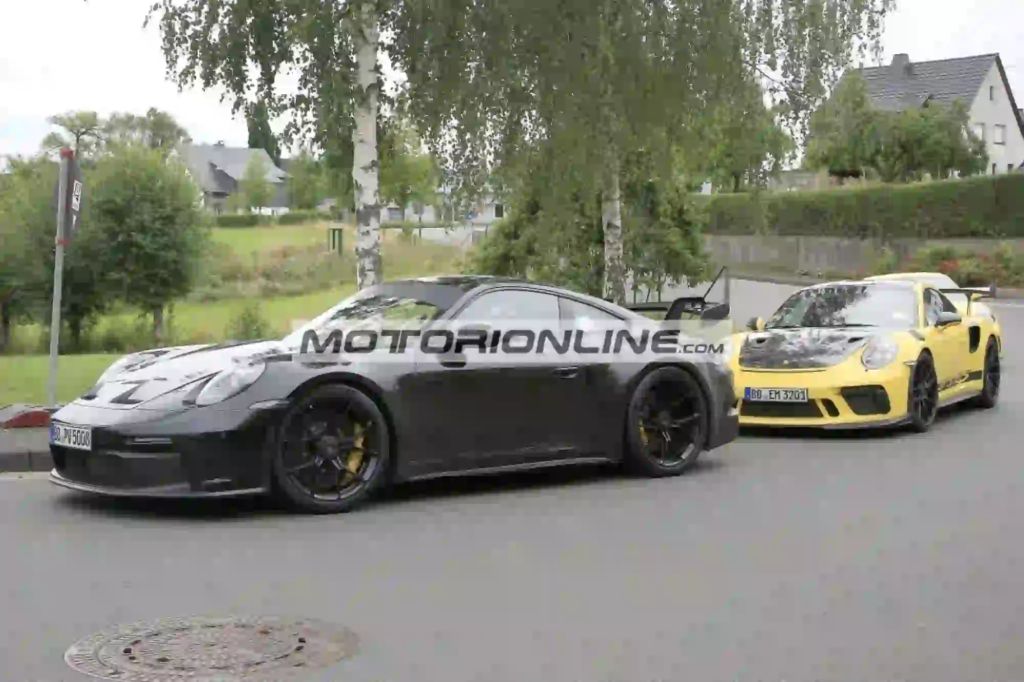 Porsche 911 GT3 - Foto spia 15-9-2020 - 1
