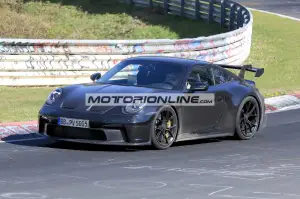 Porsche 911 GT3 - Foto spia 20-4-2020