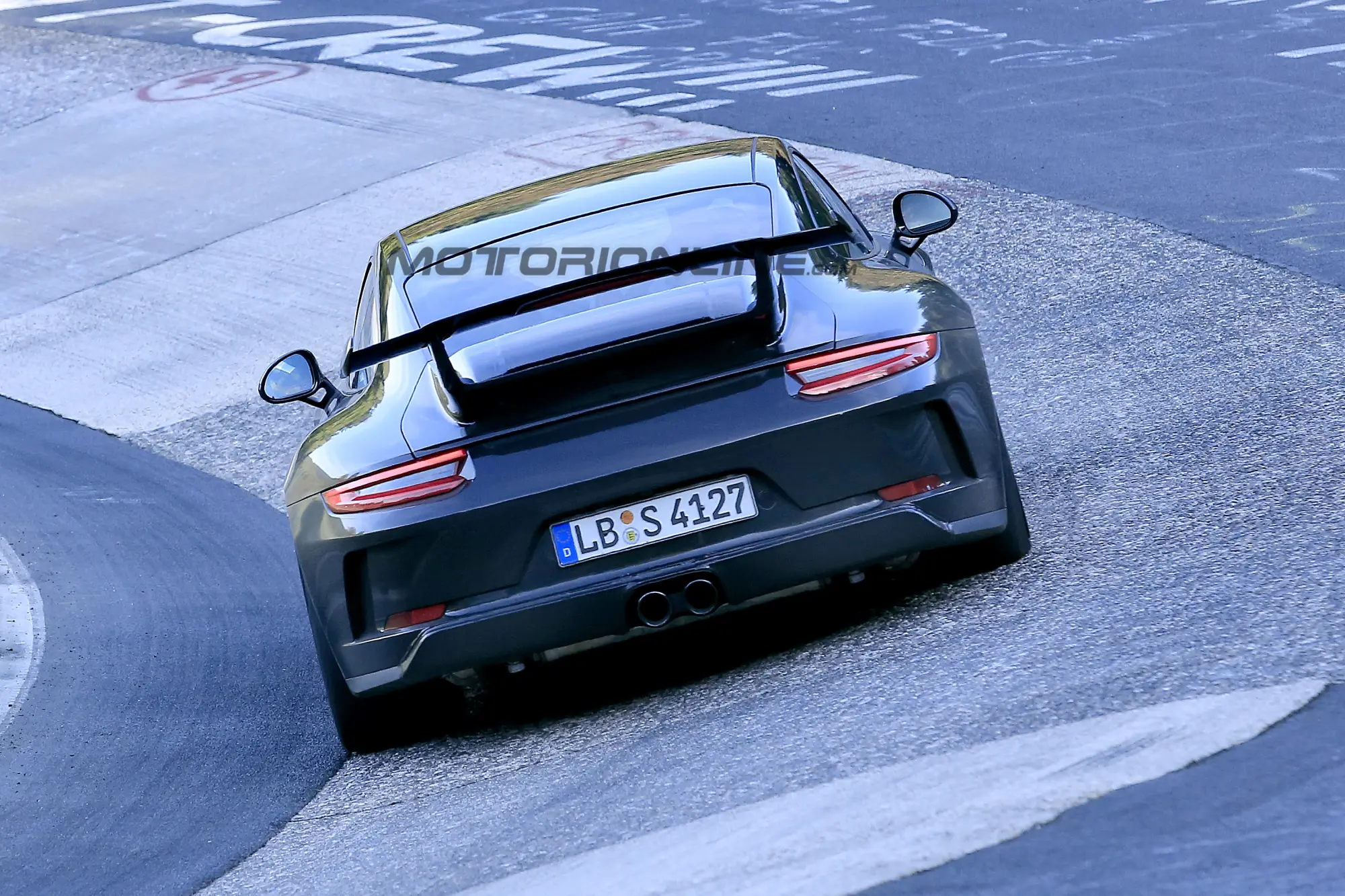 Porsche 911 GT3 MY 2017 - Foto spia 14-11-2016 - 12