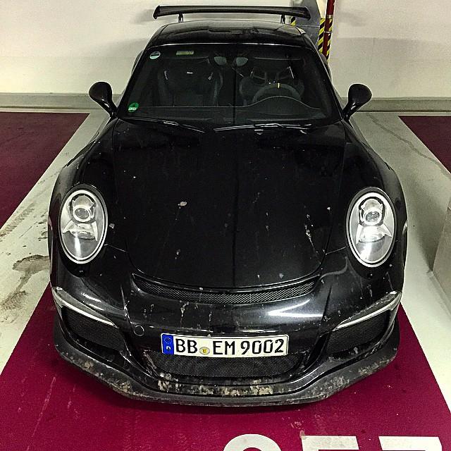 Porsche 911 GT3 RS - foto spia (gennaio 2015)