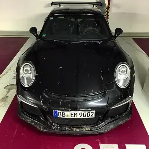 Porsche 911 GT3 RS - foto spia (gennaio 2015)