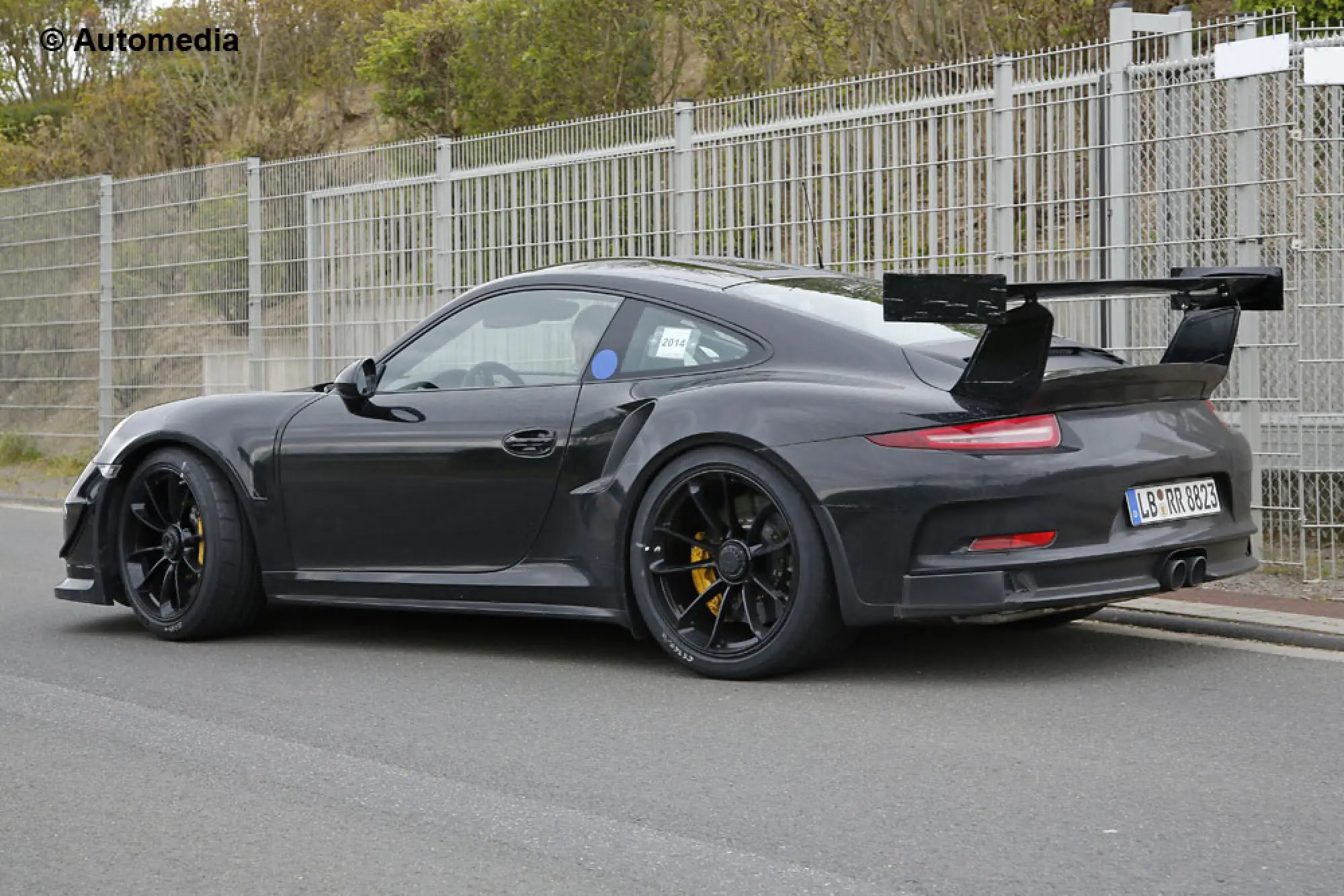Porsche 911 GT3 RS 2015 - Foto spia 17-04-2014 - 6