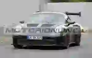 Porsche 911 GT3 RS 2021 - le foto spia agosto 2020