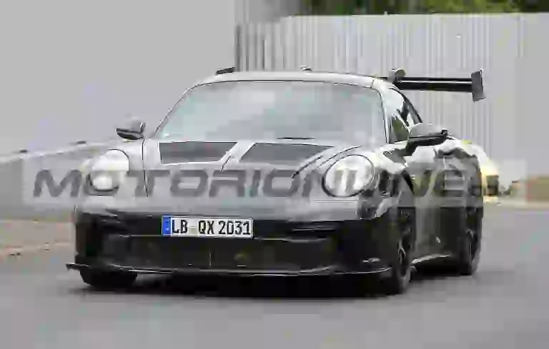 Porsche 911 GT3 RS 2021 - le foto spia agosto 2020 - 1