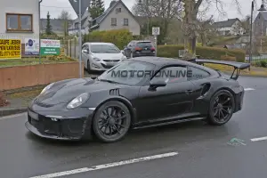 Porsche 911 GT3 RS 4.2 - Foto spia 14-04-2016