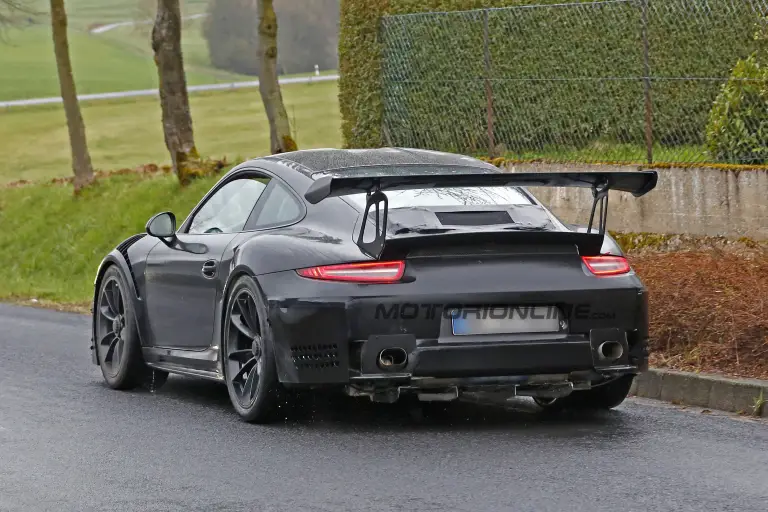 Porsche 911 GT3 RS 4.2 - Foto spia 14-04-2016 - 7