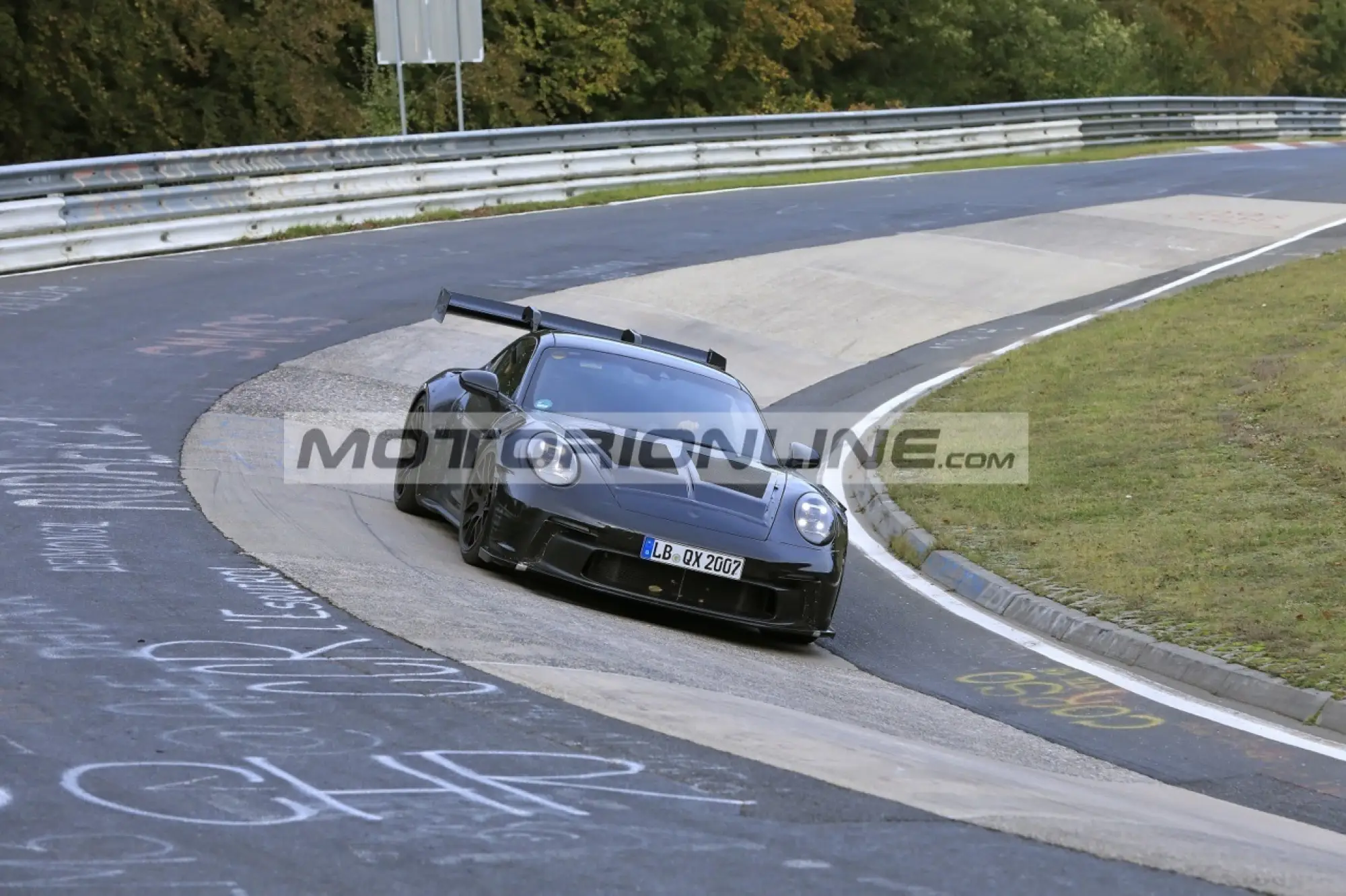 Porsche 911 GT3 RS - Foto spia 14-10-2020 - 2