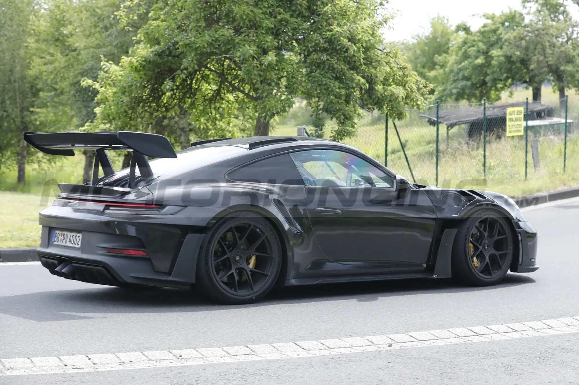 Porsche 911 GT3 RS - Foto Spia 21-06-2022 - 3