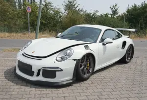 Porsche 911 GT3 RS incidente