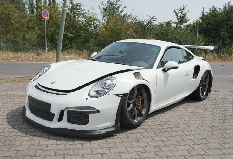 Porsche 911 GT3 RS incidente - 1