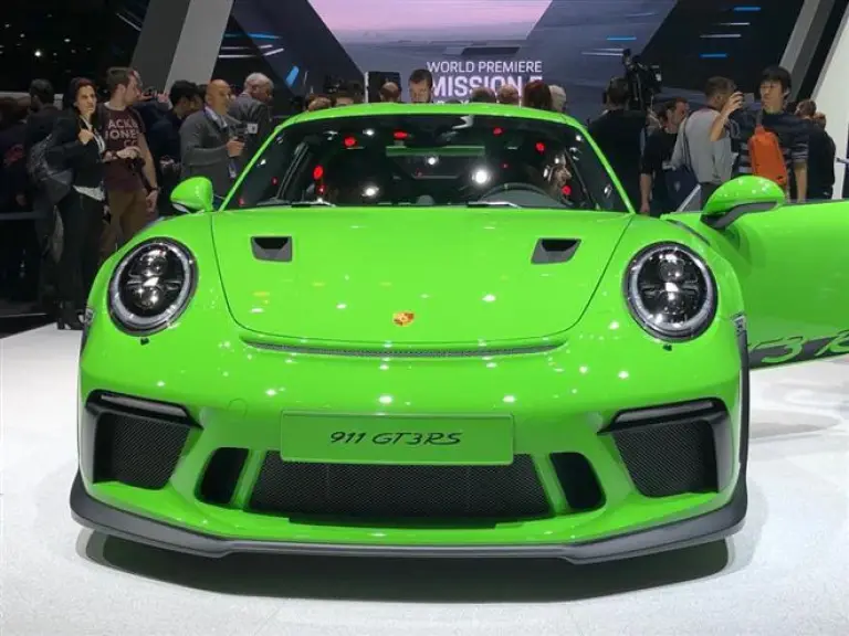 Porsche 911 GT3 RS - Salone di Ginevra 2018 - 4