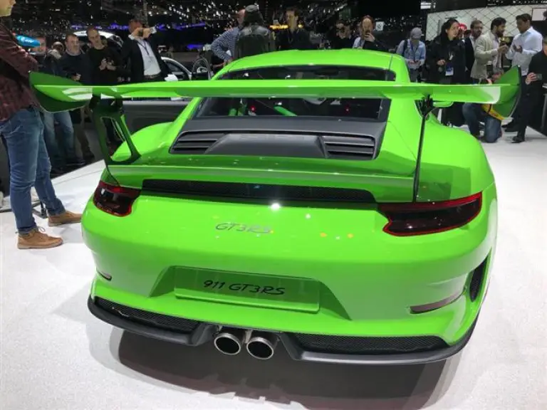 Porsche 911 GT3 RS - Salone di Ginevra 2018 - 5